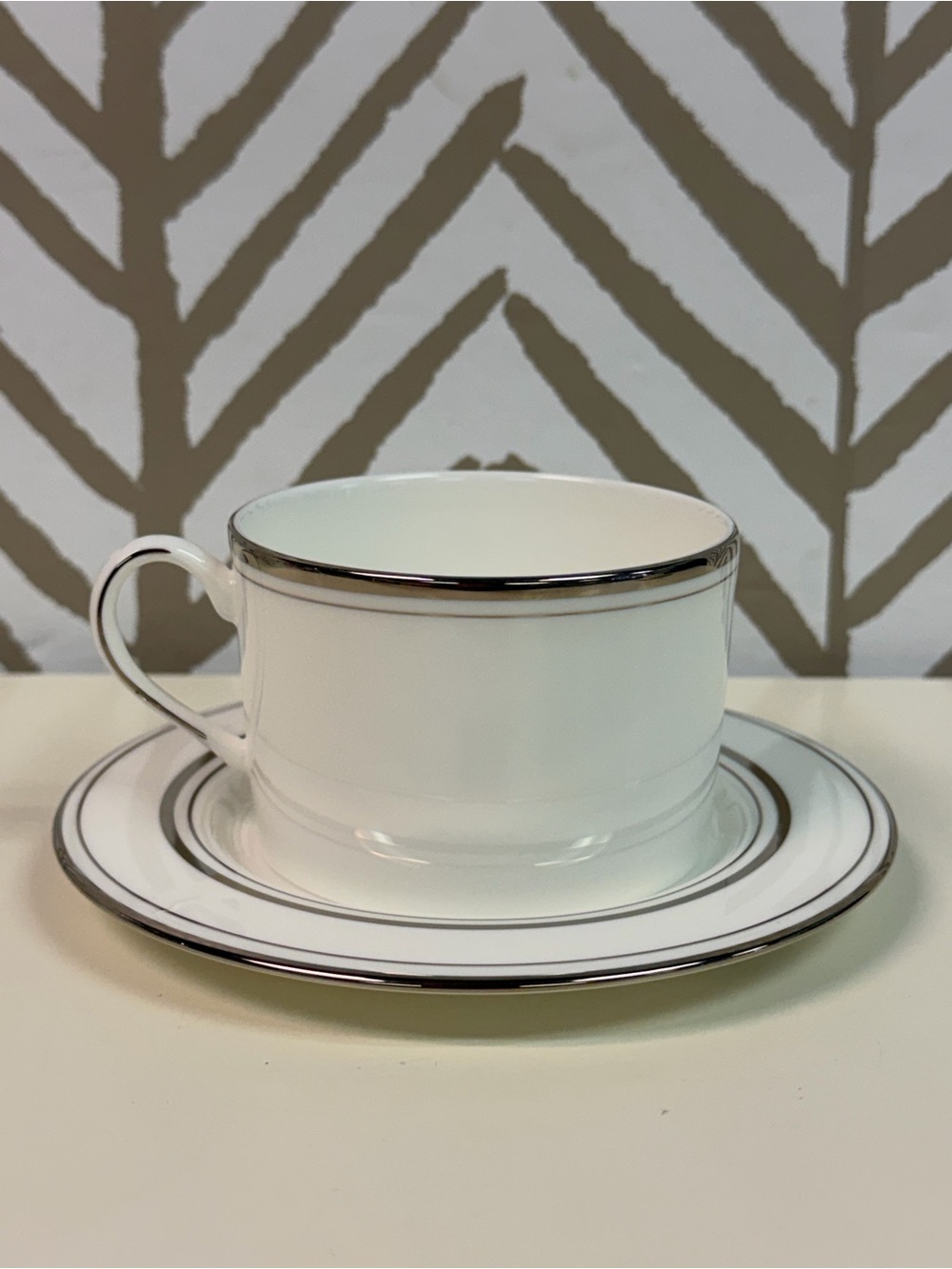 Kate Spade x Lenox Library Lane Cup & Saucer